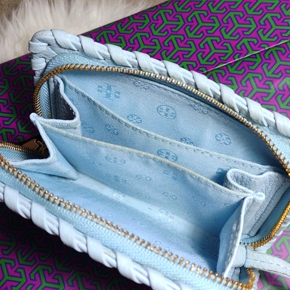 Tory Burch Marion whipstitch keychain coin wallet - Picture 6 of 13